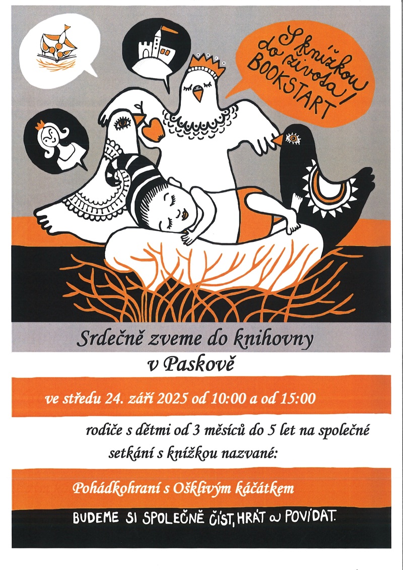 Bookstart Středa 24.9.2025
