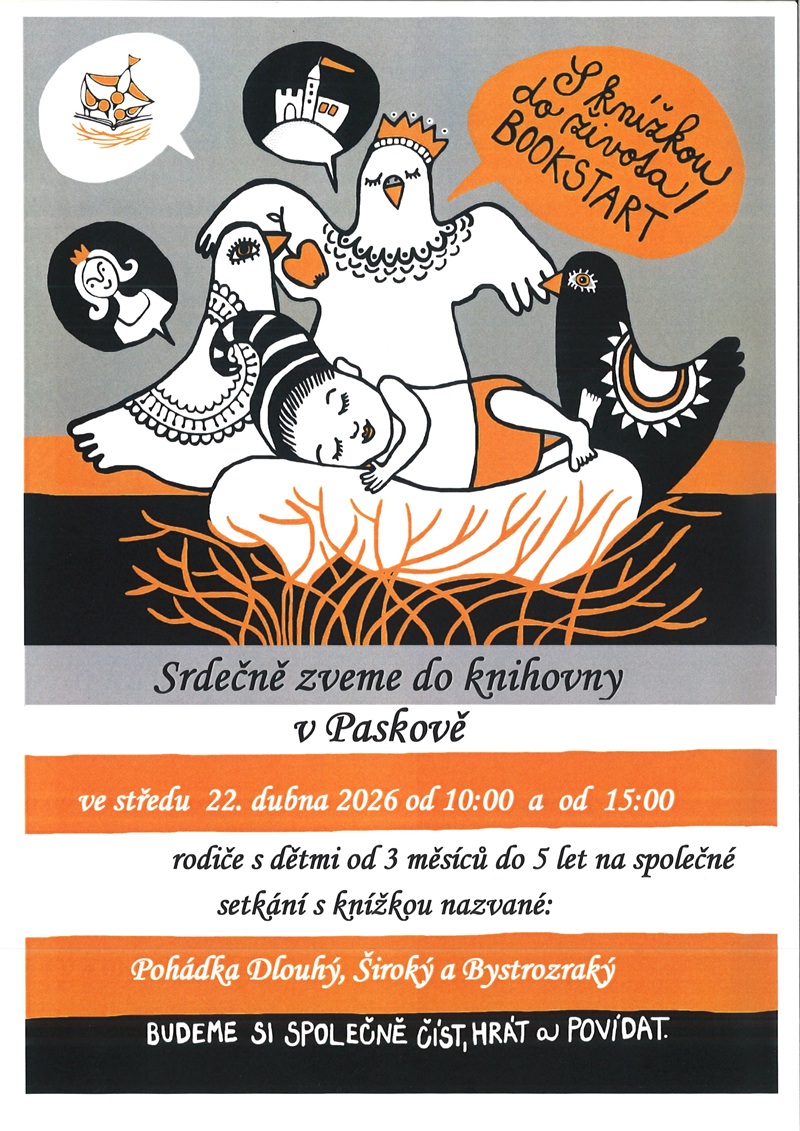 Bookstart středa 22.4.2026