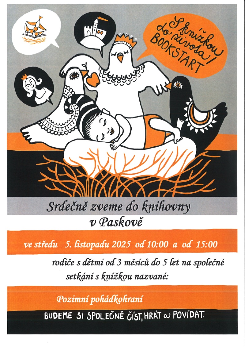 Bookstart středa 5.11.2025