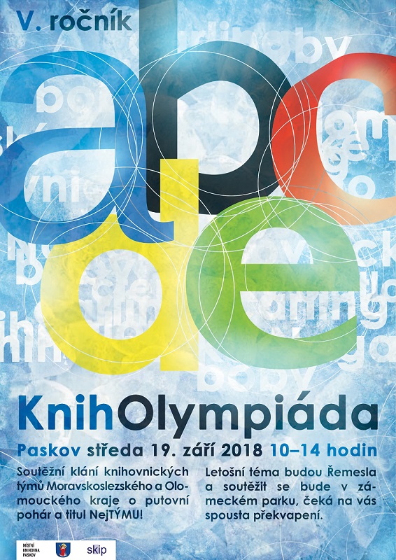 KnihOlympiáda 2018 WEB oficiální plakát na web