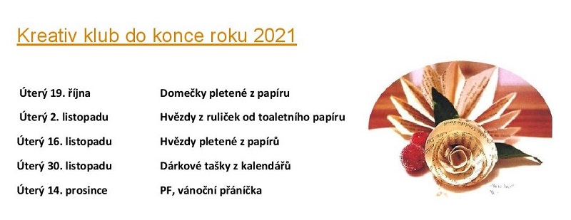 Kreativ klub do konce roku 2021 na web