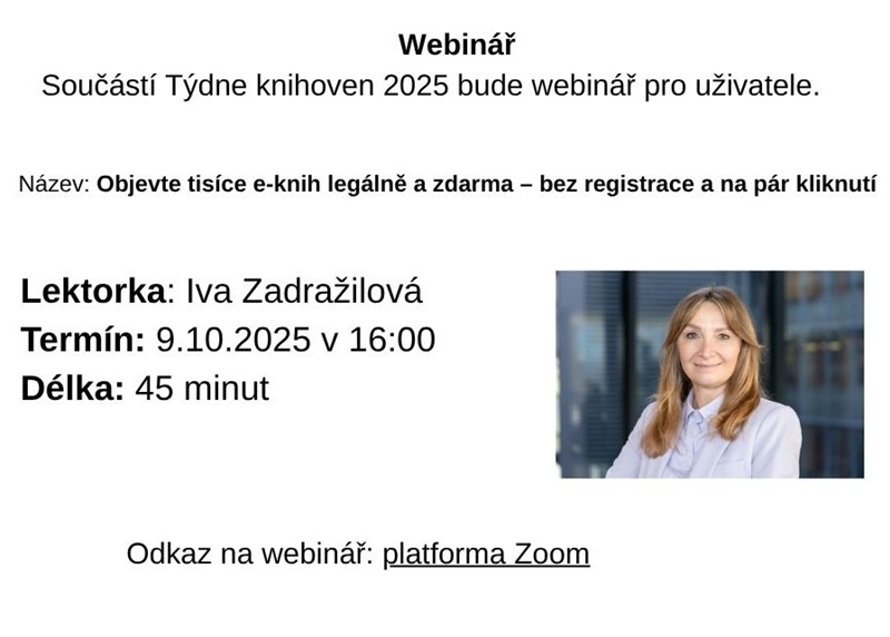 Webinář Součástí Týdne knihoven 2025 bude webinář pro uživatelejpg